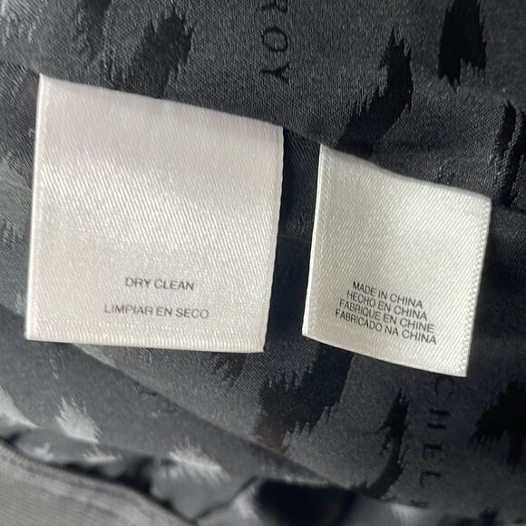 NWTS Rachel roy collection blue with while stripes midi skirt with slit effect - Picture 10 of 12